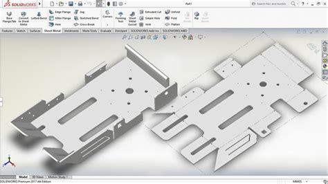 AutoCAD 3d sheet metal software